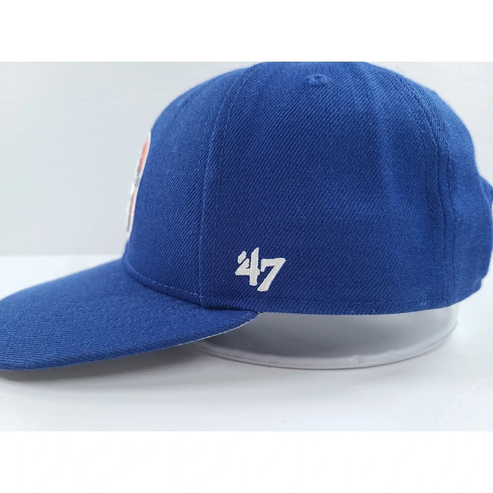 '47 Denver Broncos Youth‎ Snapback Hat Blue Throwback D Logo Football Team NFL